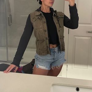 Free People Cargo Jacket